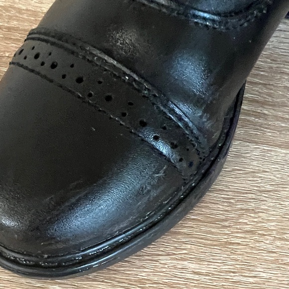 Girls Tuff Rider Black Boots with Zipper Closure - Picture 5 of 6